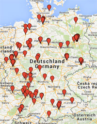 Stahlrahmen-Bikes in Europa